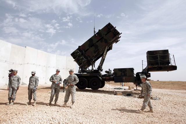 © Reuters. تركيا: لا نقبل عرض صواريخ باتريوت الأمريكية بصيغته الحالية
