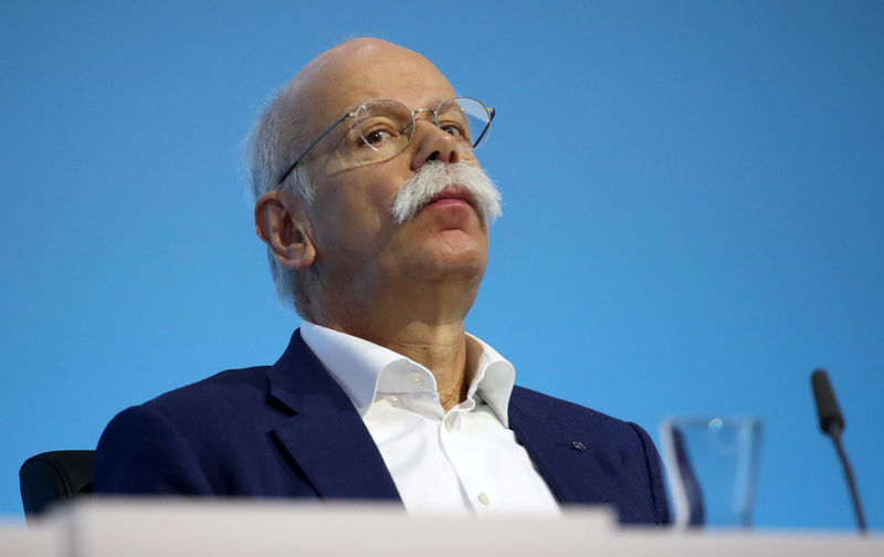 © Reuters. Daimler AG's annual news conference in Stuttgart