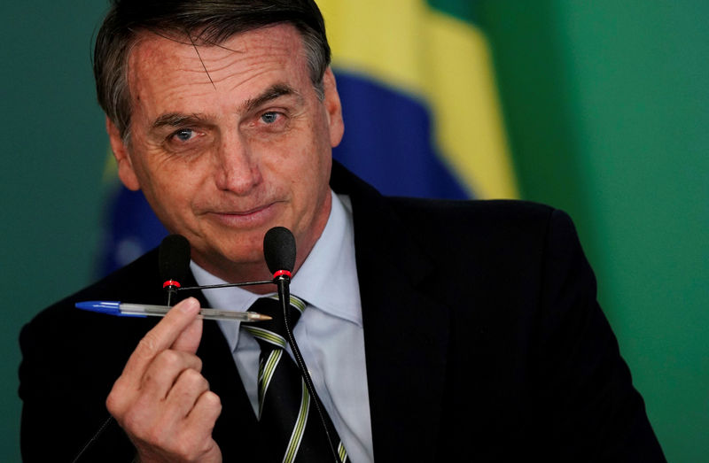 © Reuters. Presidente Jair Bolsonaro