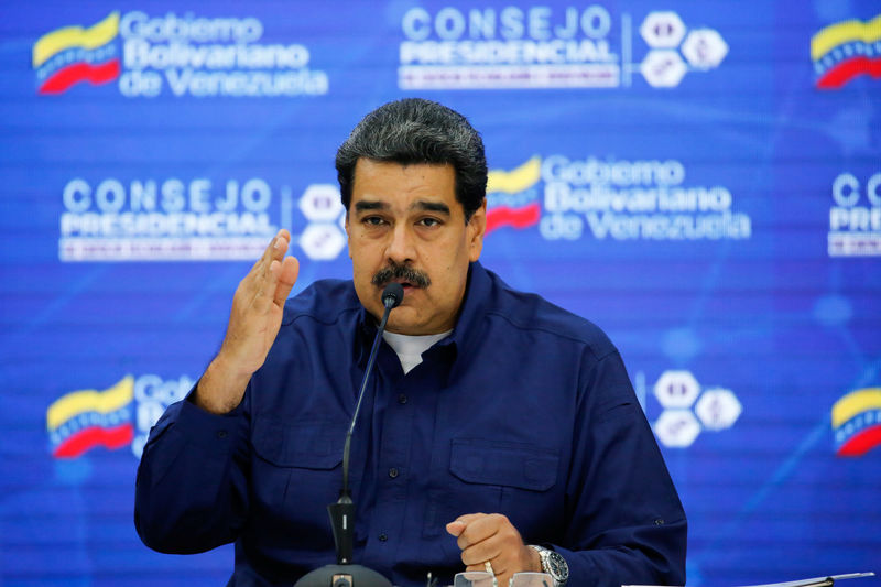 © Reuters. الرئيس نيكولاس مادورو