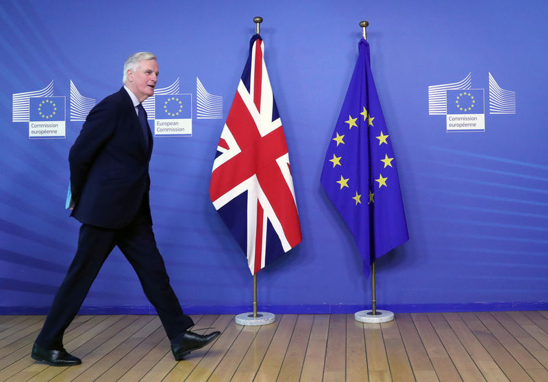 © Reuters. Michel Barnier dice que no puede descartar que el Brexit se posponga