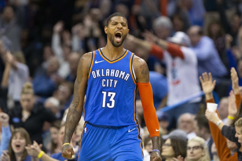 © Reuters. NBA: Utah Jazz at Oklahoma City Thunder
