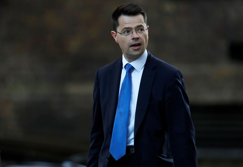 © Reuters. Britain's Secretary of State for Housing James Brokenshire arrives in Downing Street, London