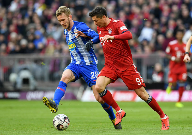 © Reuters. Bundesliga - Bayern Munich v Hertha BSC