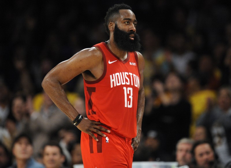 © Reuters. NBA: Houston Rockets at Los Angeles Lakers