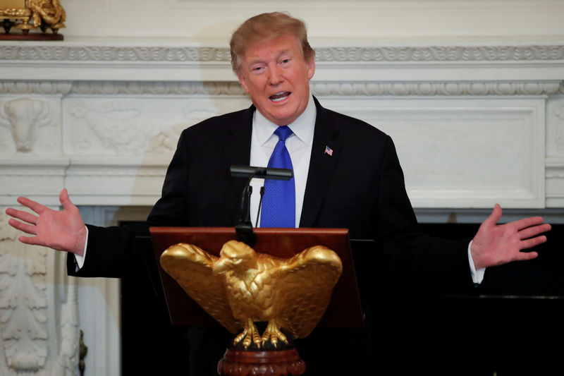 © Reuters. U.S. Secretary of Agriculture Sonny Perdue speaks during an event in the Oval Office of the White House in Washington