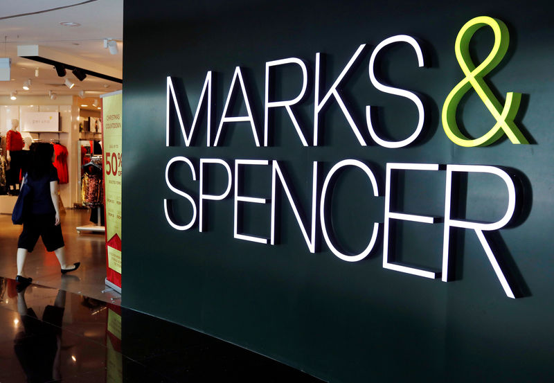 © Reuters. A view of a Marks and Spencer shop in Singapore