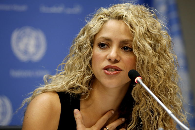 © Reuters. Un juzgado cita a Shakira en junio en caso de supuesto fraude fiscal