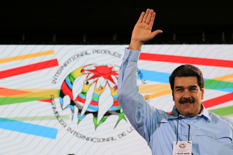 © Reuters. O presidente venezuelano Nicolás Maduro durante evento em Caracas, na Venezuela