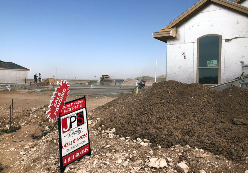 © Reuters. Casa à venda em Odessa, no Estado do Texas, nos Estados Unidos