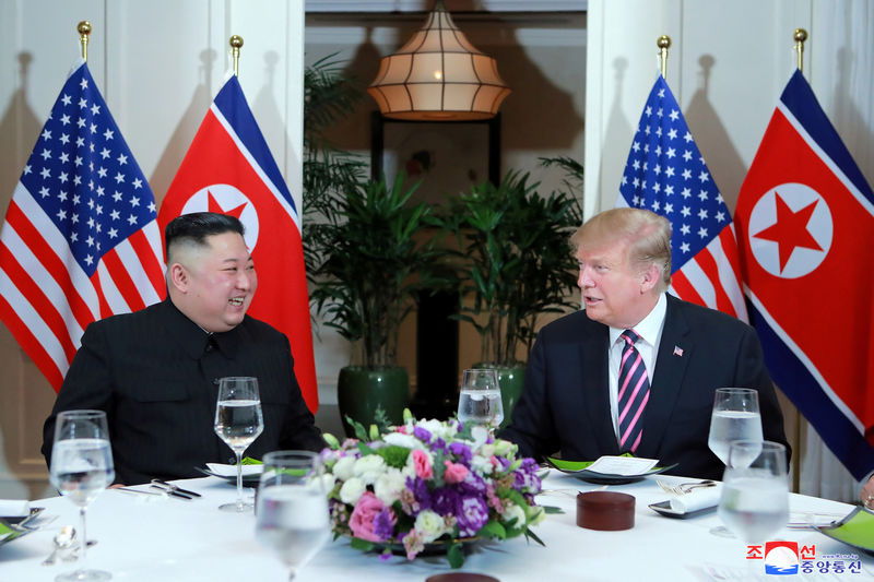 © Reuters. كوريا الشمالية: محادثات كيم وترامب في القمة تهدف لتحقيق نتائج فارقة