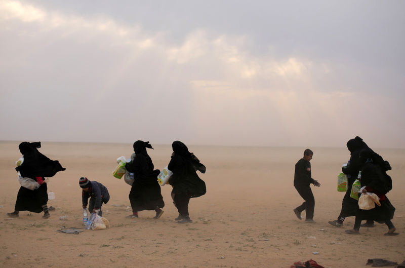 © Reuters. الأمم المتحدة: مصرع 84 سوريا على الأقل أثناء الفرار من دير الزور