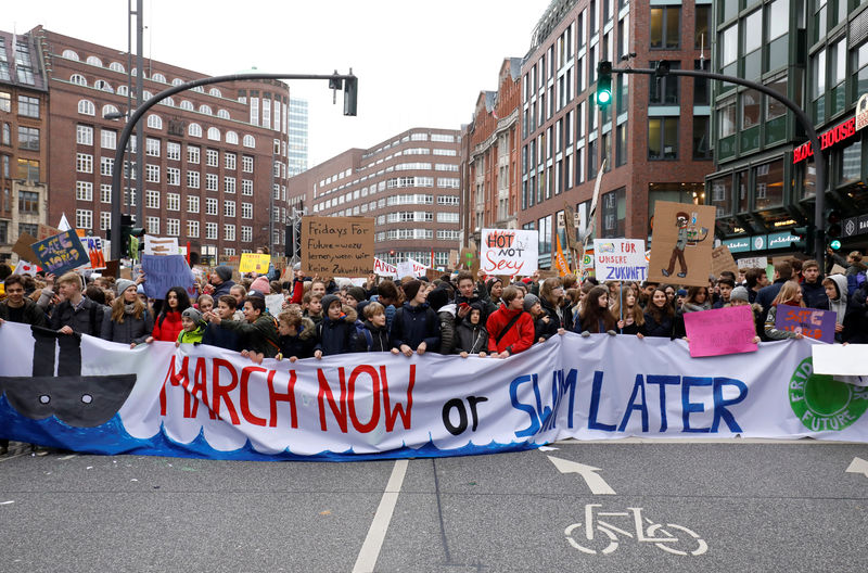 German Students Walk Out Of School In Climate Change Protest By Reuters