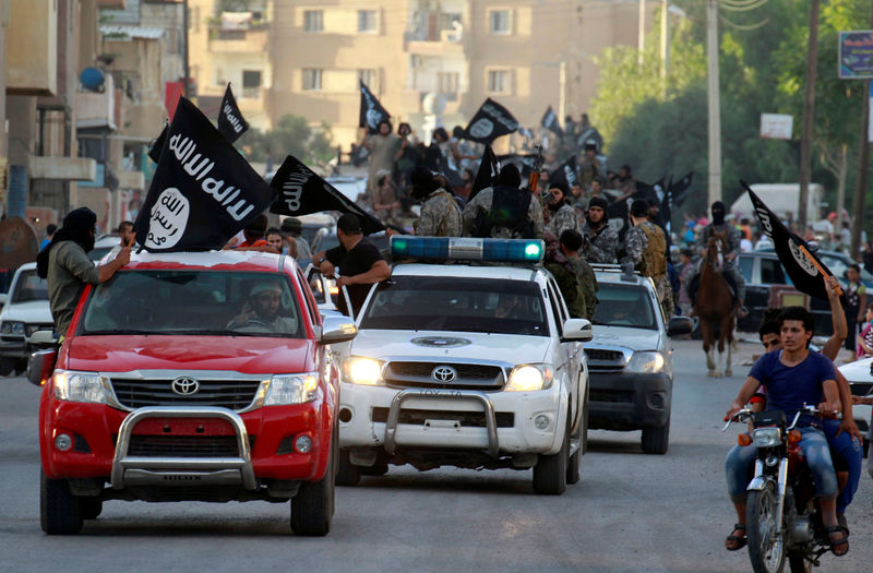 © Reuters. تسلسل زمني-صعود وأفول تنظيم الدولة الإسلامية في العراق وسوريا