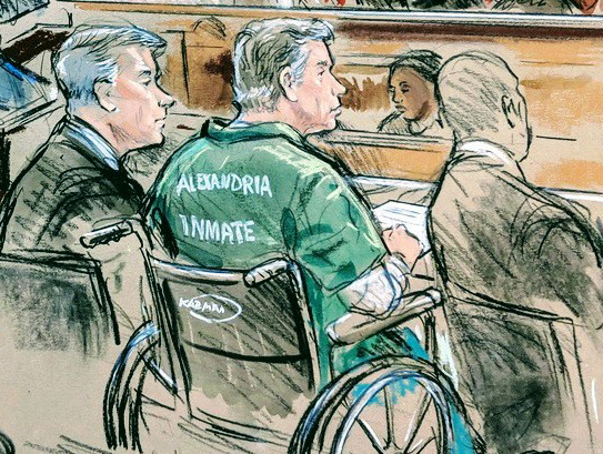 © Reuters. Former Trump campaign manager Paul Manafort appears for sentencing in this court sketch in U.S. District Court in Alexandria