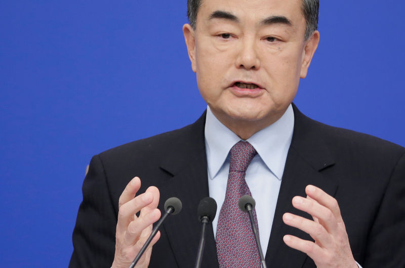 © Reuters. دبلوماسي صيني: لا يمكن إيجاد حل فوري لقضية شبه الجزيرة الكورية