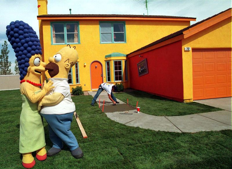 © Reuters. Casa dos Simpsons