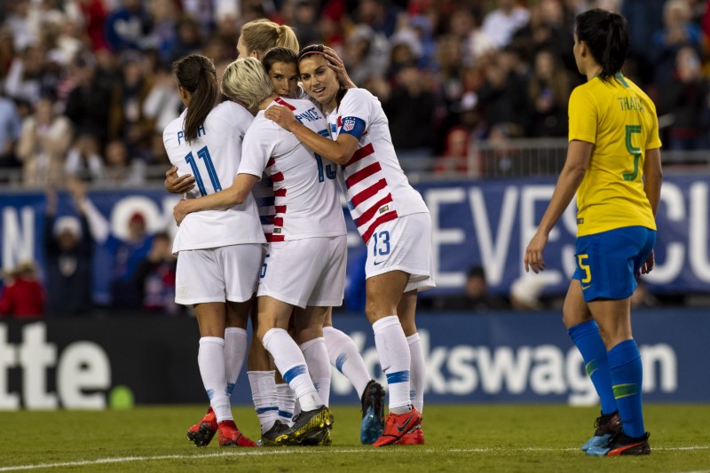 World Champion Us Womens Soccer Players Sue Federation For Gender Discrimination By Reuters 