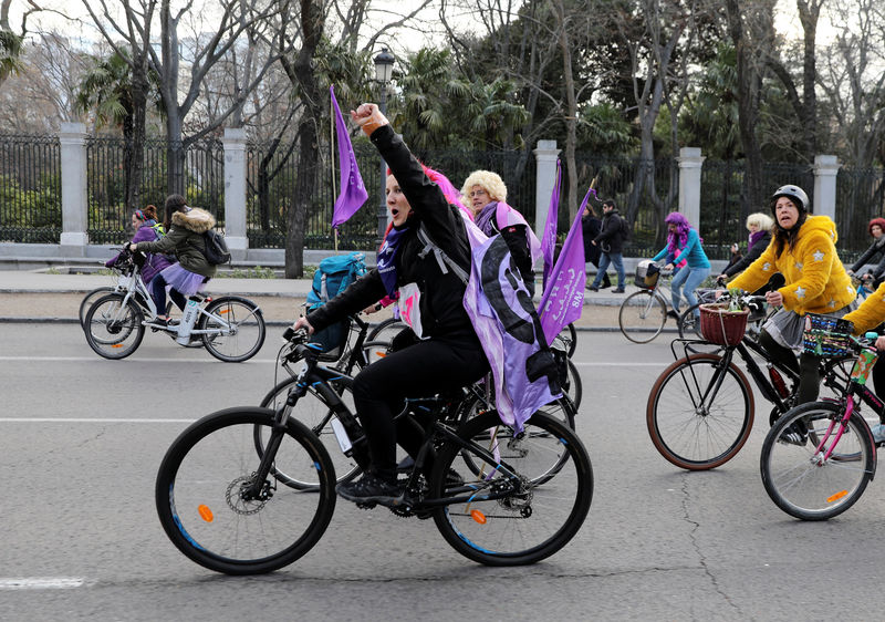 © Reuters. Igualdad de género y derechos en la agenda del Día Internacional de la Mujer