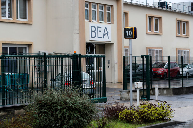 © Reuters. A view shows the headquarters of France's BEA air accident investigation agency in Le Bourget