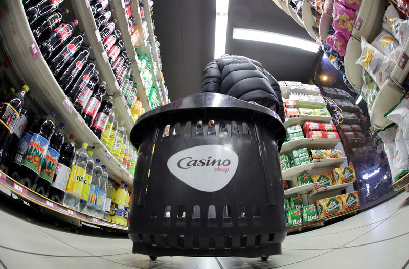 © Reuters. Supermercado da rede Casino em Nice, na França