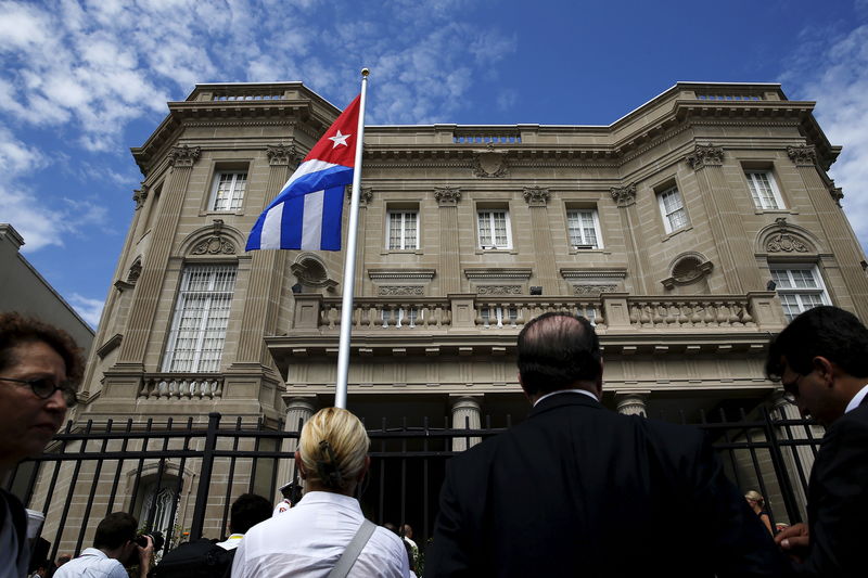 © Reuters. Cuba sostiene que EEUU manipula incidentes de salud de diplomáticos y exculpa a Canadá