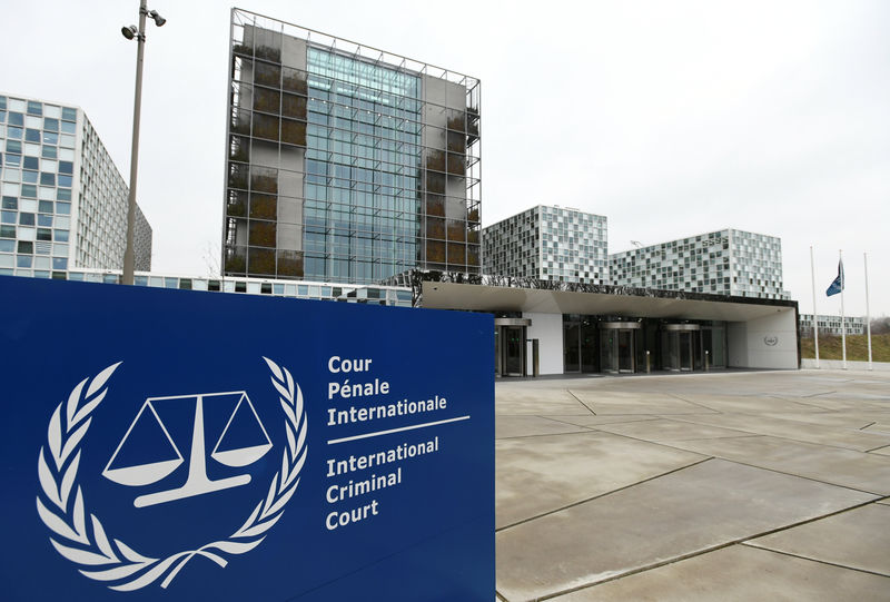 © Reuters. The International Criminal Court building is seen in The Hague