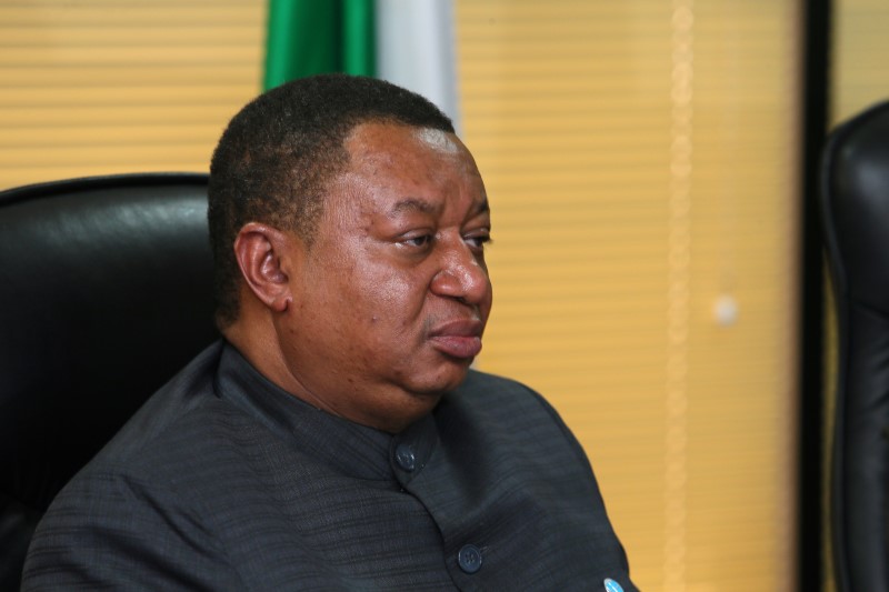 © Reuters. FILE PHOTO: OPEC Secretary General Mohammed Barkindo seen during his visit to Abuja, Nigeria