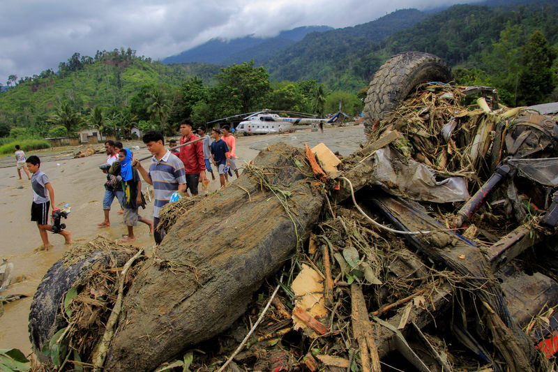 © Reuters. مقتل 58 على الأقل في سيول بإقليم بابوا الإندونيسي