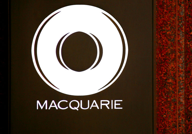 © Reuters. Logo do banco de investimentos australiano Macquarie