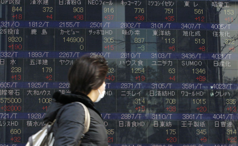 © Reuters. LA BOURSE DE TOKYO FINIT EN BAISSE