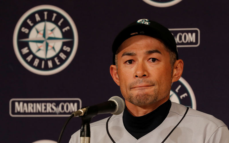 Baseball: Team mates weep as Ichiro, baseball's most prolific hitter,  retires at 45