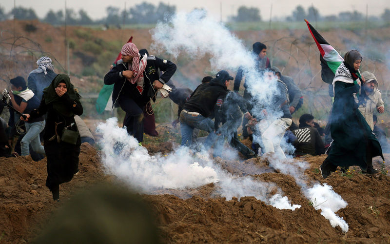 © Reuters. إسرائيل تقول تقرير الأمم المتحدة بشأن جرائم حرب غزة متحيز ضدها