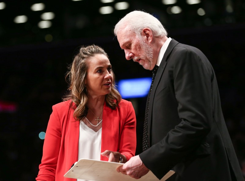 © Reuters. NBA: San Antonio Spurs at Brooklyn Nets