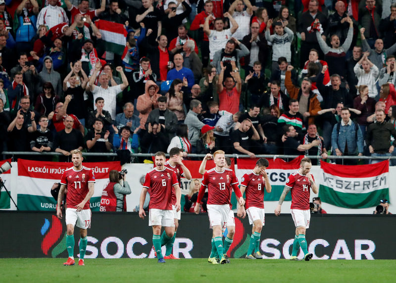 © Reuters. المجر تنتفض وتصعق كرواتيا 2-1