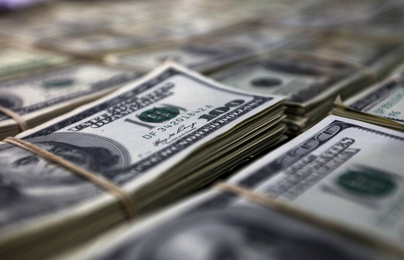 © Reuters. Blocos de notas de dólar