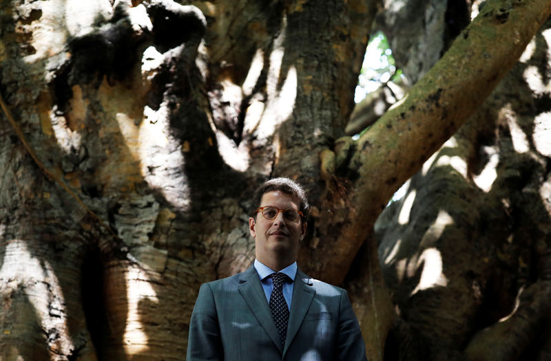 © Reuters. Brazil's Environment Minister Ricardo Salles poses for a photograph after a news conference in Sao Paulo