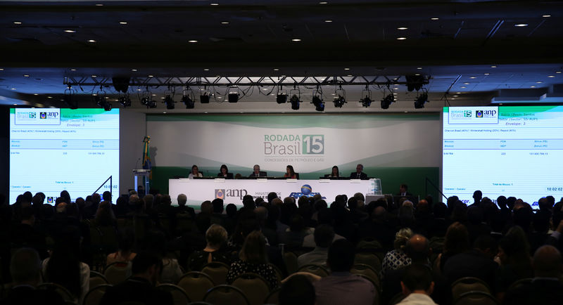 © Reuters. Rodada de vendas de blocos exploratórios no Rio de Janeiro