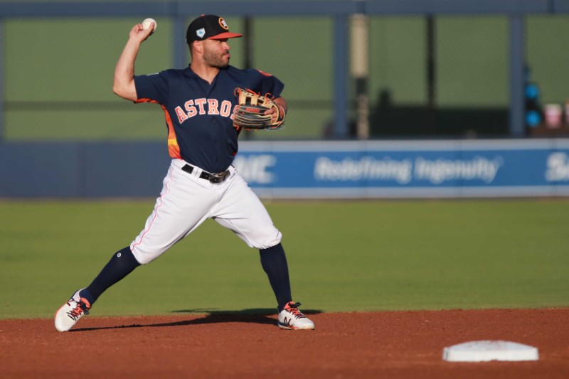 © Reuters. MLB: Spring Training-New York Mets at Houston Astros