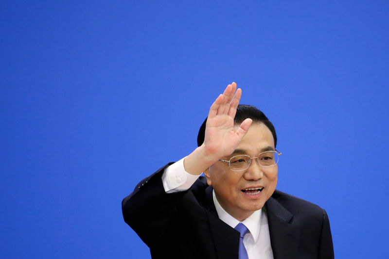 © Reuters. Primeiro-ministro da China, Li Keqiang