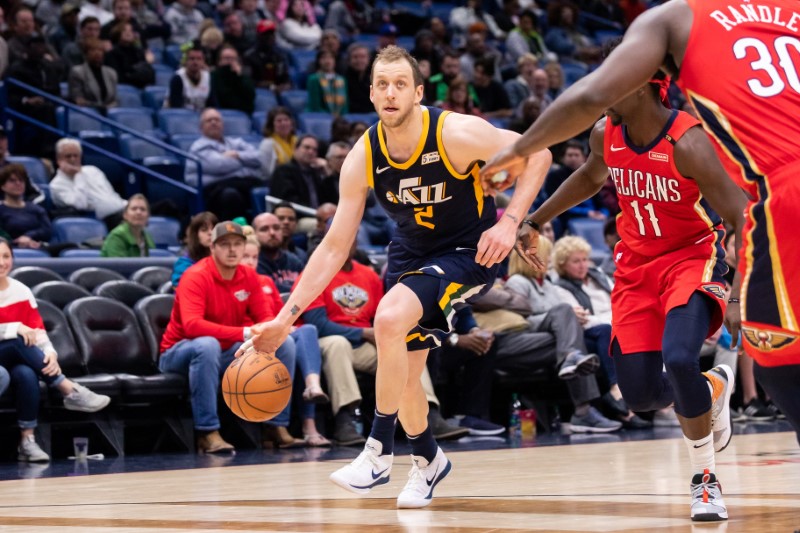 © Reuters. FILE PHOTO: NBA: Utah Jazz at New Orleans Pelicans