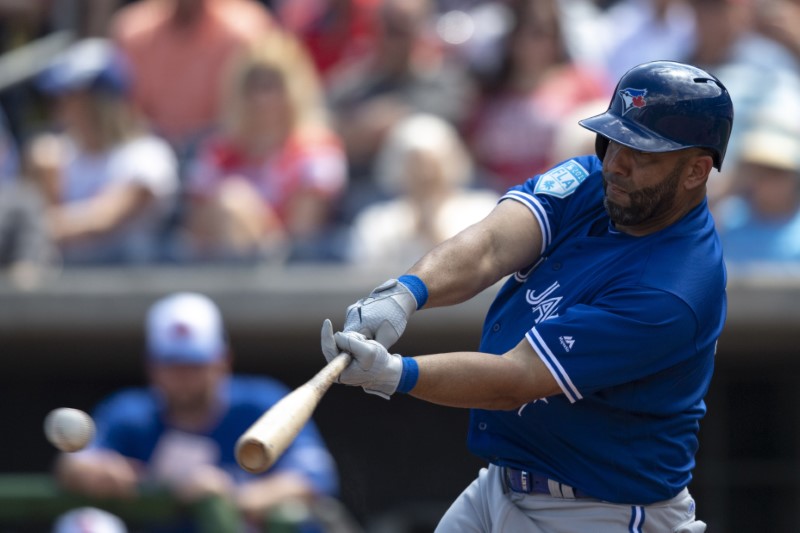 © Reuters. MLB: Spring Training-Toronto Blue Jays at Philadelphia Phillies