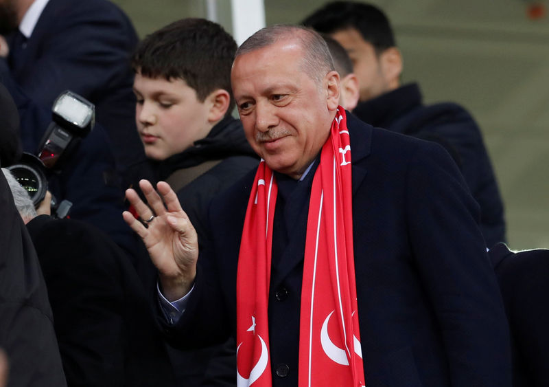 © Reuters. اردوغان: "أنا المسؤول عن اقتصاد تركيا"