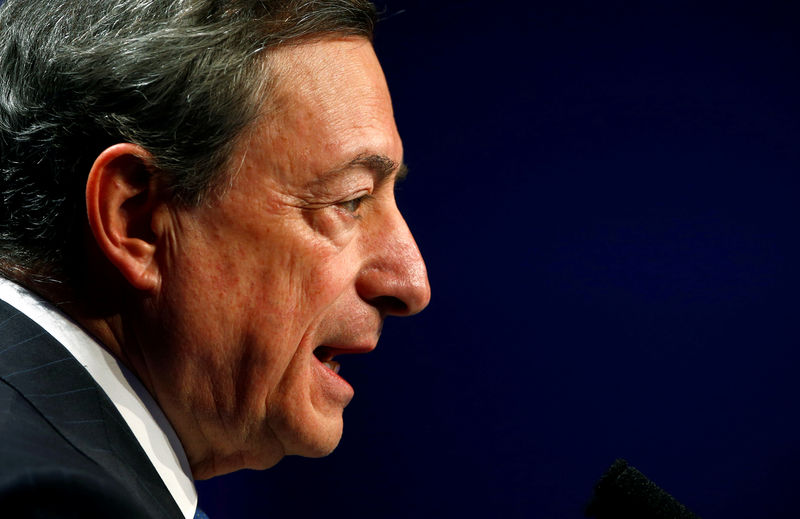 © Reuters. Mario Draghi, presidente do Banco Central Europeu