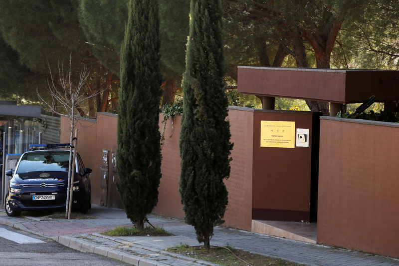 © Reuters. Corea del Norte califica de "grave ataque terrorista" el asalto a su embajada en España