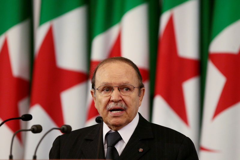 © Reuters. وكالة الأنباء الجزائرية: بوتفليقة سيستقيل قبل انتهاء فترته الرئاسية