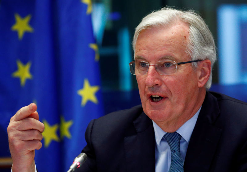 © Reuters. Negociador-chefe da UE para o Brexit, Michael Barnier