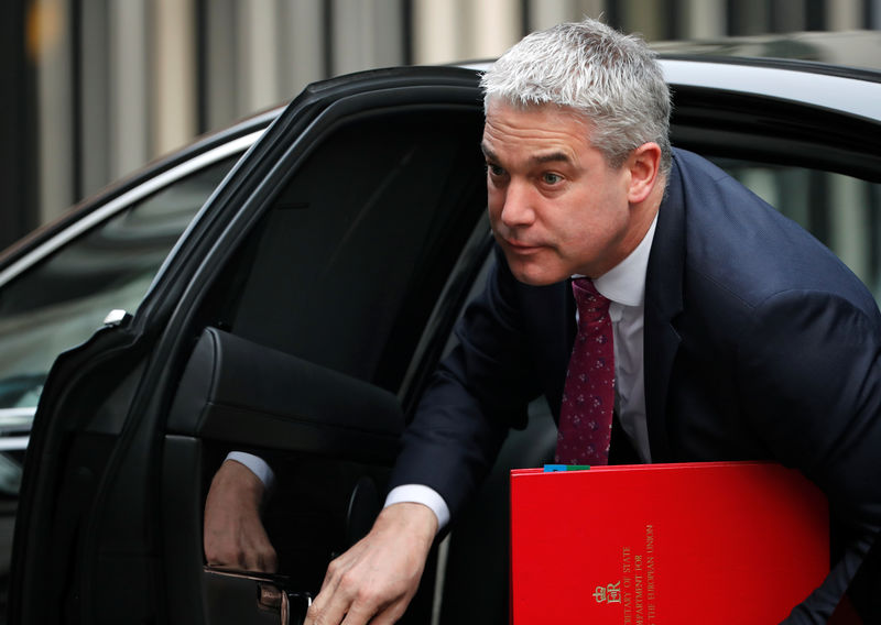 © Reuters. Ministro britânico para o Brexit, Stephen Barclay