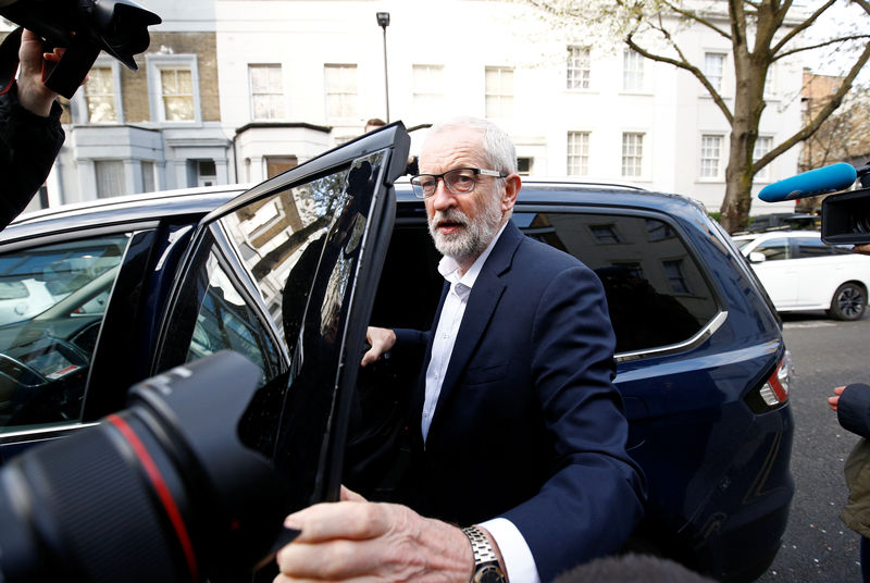 © Reuters. Líder trabalhista britânico, Jeremy Corbyn