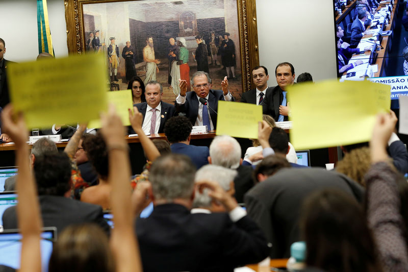 © Reuters. Reforma da Previdência em debate em audiência pública na Comissão de Constituição e Justiça (CCJ) da Câmara